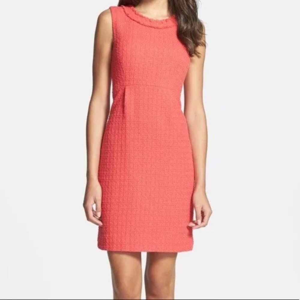 Kate Spade Elegant Hot Pink Sleeveless Dress. Size 4